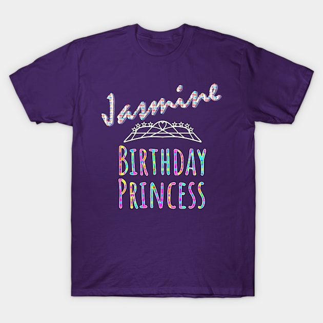 Jasmine Birthday Princess T-Shirt by  EnergyProjections